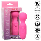 CALEXOTICS - FIRST TIME RECHARGEABLE MASSAGE 10 VIBRATION PINK