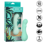 CALEXOTICS - PACIFICA BORA BORA ETIMULATOR G SPOT 10 VIBRATIONS AQUA