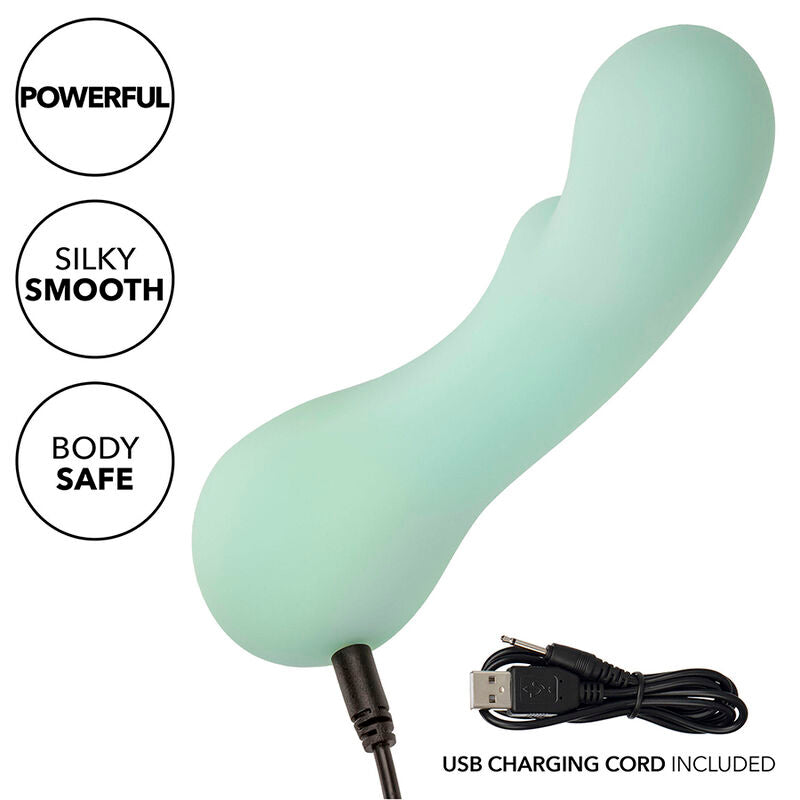 CALEXOTICS - PACIFICA BORA BORA ETIMULATOR G SPOT 10 VIBRATIONS AQUA