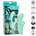 CALEXOTICS - PACIFICA FIJI VIBRATOR &amp; Estimulator G SPOT 10 VIBRATIONS AQUA