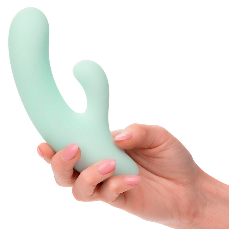 CALEXOTICS - PACIFICA FIJI VIBRATOR &amp; Estimulator G SPOT 10 VIBRATIONS AQUA