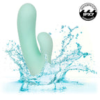 CALEXOTICS - PACIFICA FIJI VIBRATOR &amp; Estimulator G SPOT 10 VIBRATIONS AQUA