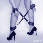 CALEXOTICS - NOCTURNAL HOG TIE CONNECTOR CUERO ADJUSTABLE BLACK
