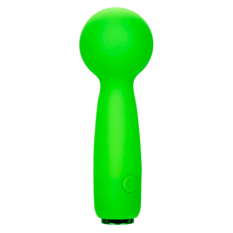 CALEXOTICS - NEON VIBES THE BUBBLY VIBE MINI MASSAGE 10 VIBRATIONS GREEN