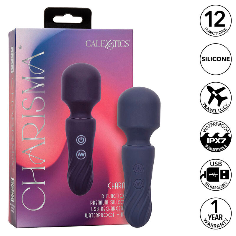 CALEXOTICS - CHARISMA CHARM MASSAGE 12 FUNCTIONS PURPLE