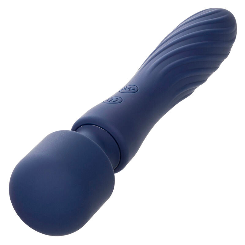 CALEXOTICS - CHARISMA MYSTIQUE MASSAGER DUAL MOTORS 12 FUNCTIONS 20.5 CM X 4.5 CM PURPLE