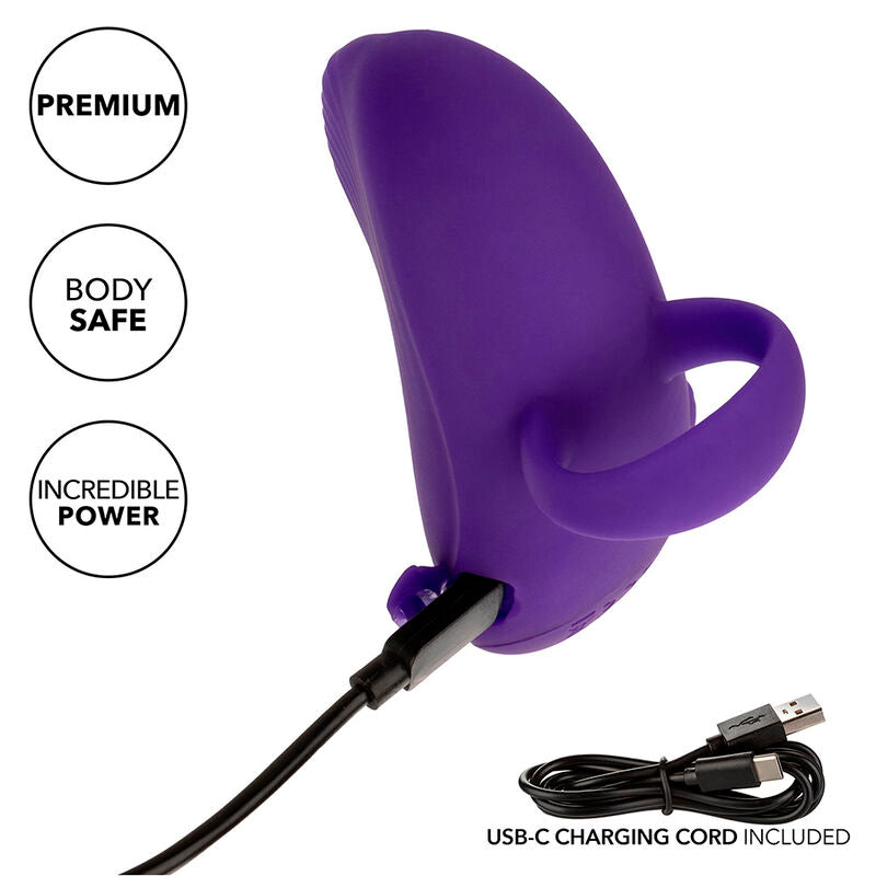 CALEXOTICS - ENVY HANDHELD ROLLING BALL MASSAGE 7 VIBRATIONS PURPLE