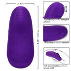 CALEXOTICS - ENVY HANDHELD ROLLING BALL MASSAGE 7 VIBRATIONS PURPLE