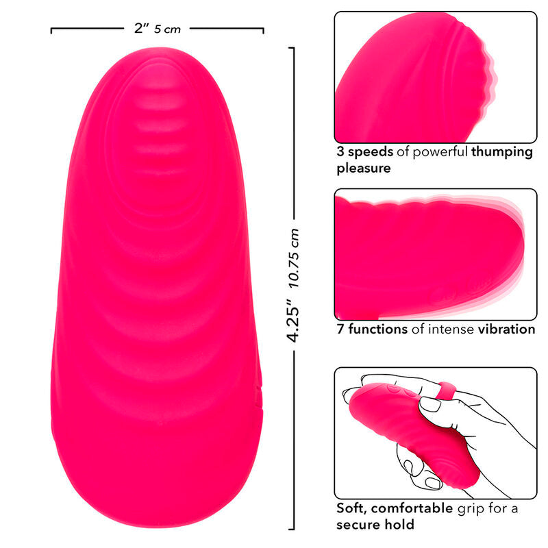 CALEXOTICS - ENVY HANDHELD ROLLING BALL MASSAGE 7 VIBRATION PINK
