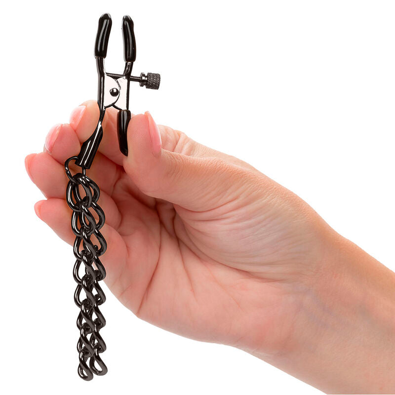 CALEXOTICS - EUPHORIA CHAIN ​​NIPPLE CLAMPS 14.5 CM