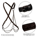 CALEXOTICS - EUPHORIA MULTICHAIN ​​HARNESS PREMIUM PLUS SIZE