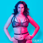 CALEXOTICS - EUPHORIA MULTICHAIN ​​HALTER HARNESS PREMIUM PLUS SIZE