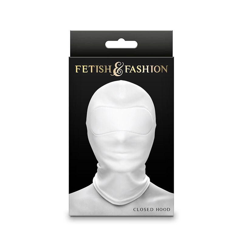NS NOVELTIES - FETISH &amp; FASHION CLOSED HOOD NYLON WHITE