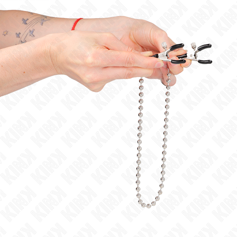 KINK - BEAD CHAIN ​​NIPPLE CLAMPS 30 CM