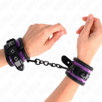 KINK - NEOPRENE WRIST RESTRAINTS LIGHT PURPLE ADJUSTABLE 21-28 CM X 5 CM