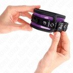 KINK - NEOPRENE WRIST RESTRAINTS LIGHT PURPLE ADJUSTABLE 21-28 CM X 5 CM