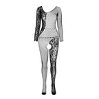 PASSION - BS 107 BODYSTOCKING RED ONE SIZE
