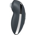 SATISFYER - TAP &amp; CLIMAX 2 VIBRATOR &amp; STIMULATOR GRAY