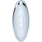 SATISFYER - TAP &amp; CLIMAX 2 VIBRATOR &amp; STIMULATOR BLUE