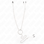 KINK - TRIPLE NIPPLE AND CLIT CLAMPS WITH CHAIN ​​MODEL 1