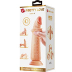 PRETTY LOVE - CABLE SUPER REALISTIC PENIS 21 CM FLESH MODEL 2