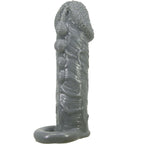 PRETTY LOVE - REALISTIC PENIS ENLARGER AND DELAY SLEEVE GRAY