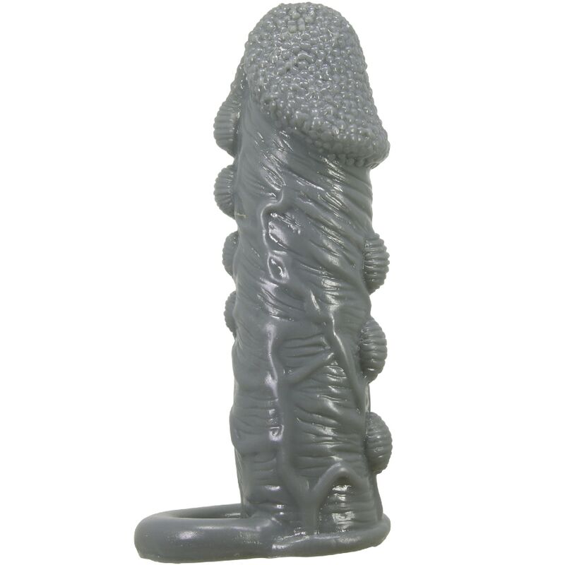 PRETTY LOVE - REALISTIC PENIS ENLARGER AND DELAY SLEEVE GRAY