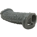 PRETTY LOVE - REALISTIC PENIS ENLARGER AND DELAY SLEEVE MODEL 2 GRAY