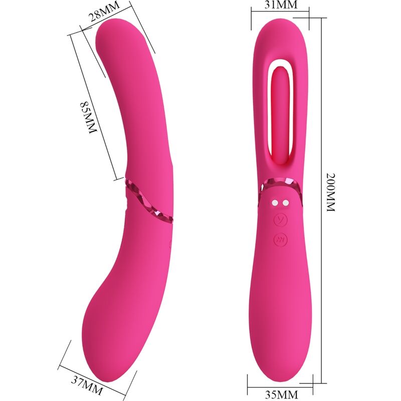 ROMANCE - LEXIE G-SPOT VIBRATOR 7 VIBRATION PINK
