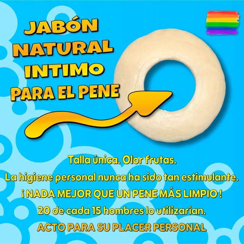DIABLO PICANTE - PERFUMED SOAP FOR MEN'S HYGIENE 100 GRAMS ORANGE