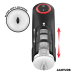 JAMYJOB - GRAVITY AUTOMATIC VAGINA MASTURBATOR 5 THRUSTING MODES AND SOUND EFFECT