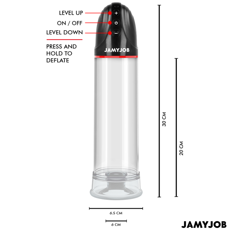 JAMYJOB - XPAND AUTOMATIC PUMP 3 SUCTION LEVELS GRAY