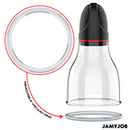 JAMYJOB - XPAND LITE AUTOMATIC TESTIC PUMP 3 SUCTION LEVELS GRAY