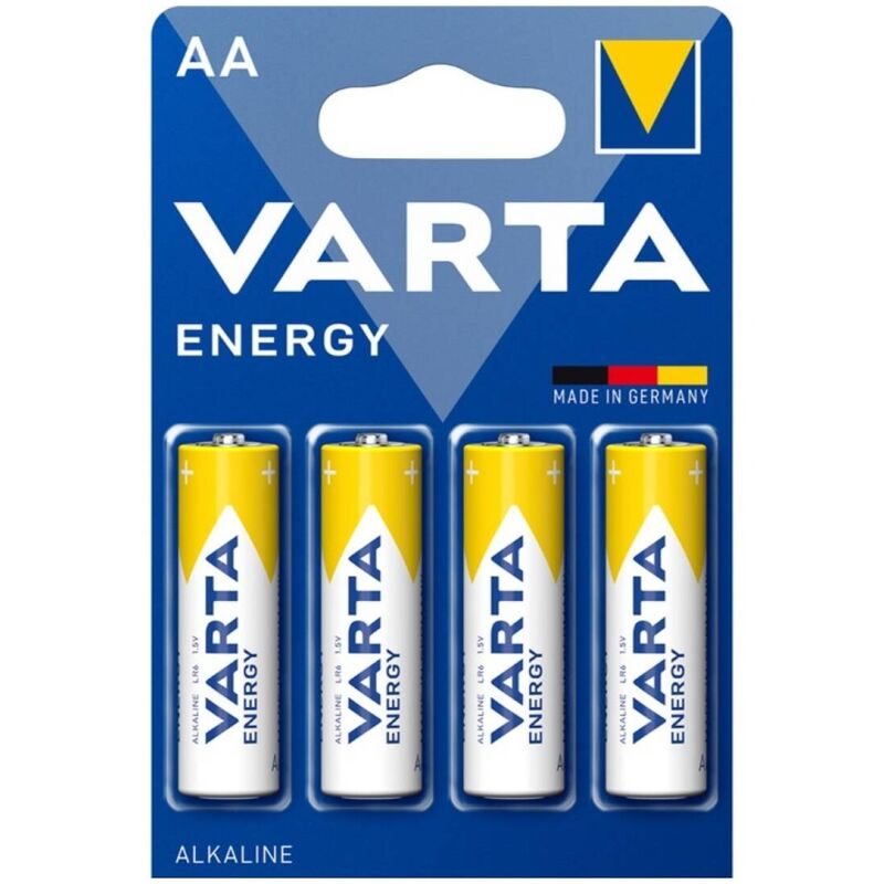 WARTA - ENERGY ALKALINE BATTERY AA LR6 BLISTER*4