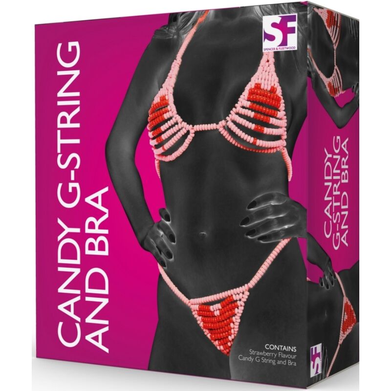 SPENCER &amp; FLEETWOOD - CANDY LOVERS G-STRING AND BRA
