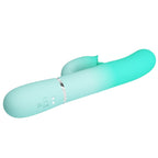 PRETTY LOVE - GIGI MULTIFUNCTION RABBIT VIBRATOR AQUA GREEN