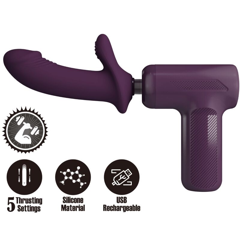 PRETTY LOVE - DJ SCHOLAR MASSAGE 5 SETTINGS PURPLE