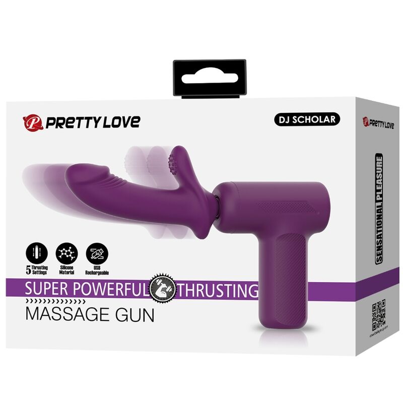 PRETTY LOVE - DJ SCHOLAR MASSAGE 5 SETTINGS PURPLE