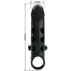 ROMANCE - VIBRATING PENIS SLEEVE BLACK