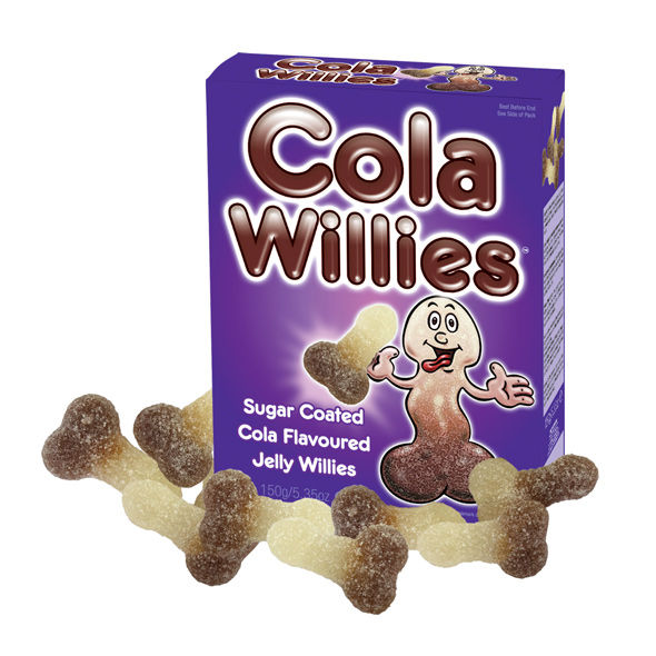 SPENCER &amp; FLEETWOOD - CHEWABLE CANDY PENIS SHAPE COLA FLAVORS
