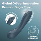 SATISFYER - G-SPOT WAVE 4 12 VIBRATION PROGRAM VIBRATOR DARK GRAY