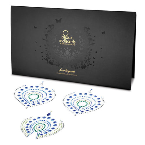 BIJOUX - INDISCRETES FLAMBOYANT BLUE&amp;GREEN