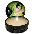 SHUNGA - MINI CARES BY CANDELIGHT MASSAGE CANDLE T GREEN 30 ML