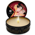 SHUNGA - MINI CARES BY CANDELIGHT STRAWBERRIES AND CAVA MASSAGE CANDLE 30 ML