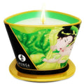 SHUNGA - MINI CARES BY CANDELIGHT MASSAGE CANDLE T GREEN 170 ML
