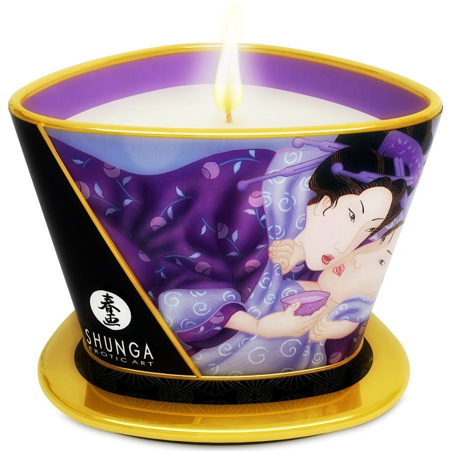 SHUNGA - MINI CARES BY CANDELIGHT EXOTIC FRUITS MASSAGE CANDLE 170 ML
