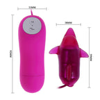 BAILE - CUTE SECRET DOLPHIN VIBRATOR 12V