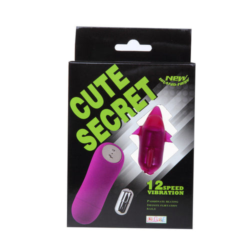 BAILE - CUTE SECRET DOLPHIN VIBRATOR 12V