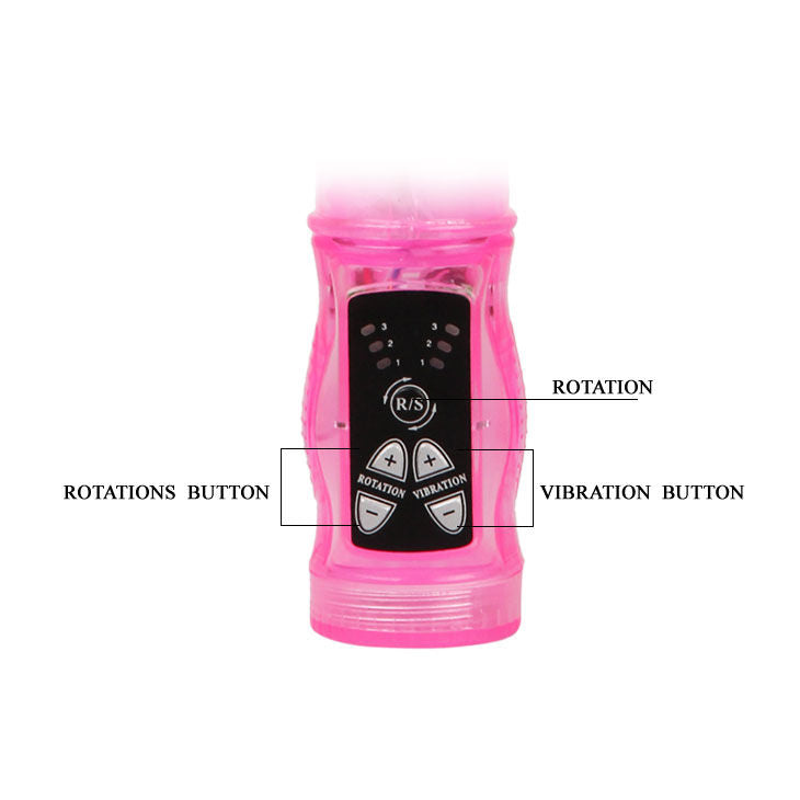 BAILE - PINK RABBIT MINI ROTATOR SUPER STIMULATOR