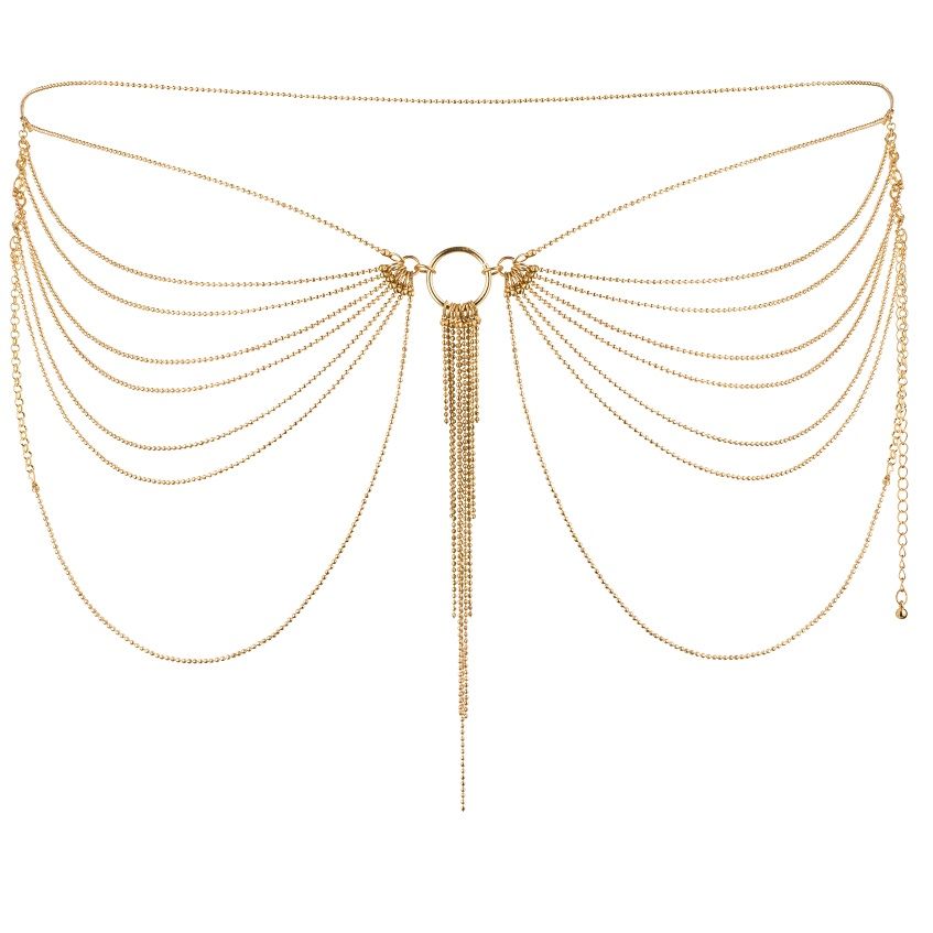 BIJOUX - MAGNIFIQUE METAL CHAIN ​​JEWEL FOR GOLDEN WAIST